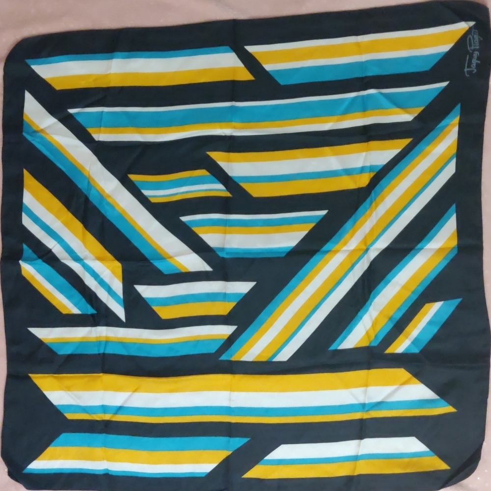 Jaques Piaget silk scarf